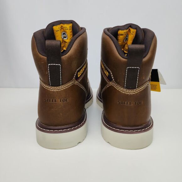 Caterpillar Men\'s Reclaimer Wedge Steel Toe Work Boots Size 10 NWT NIB main image 5